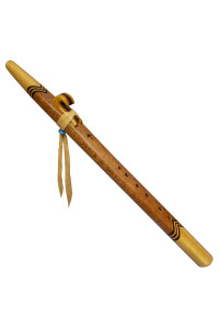 Lacewood & Yellowheart Collectors Native American Style Flute (Key F- 432hz)